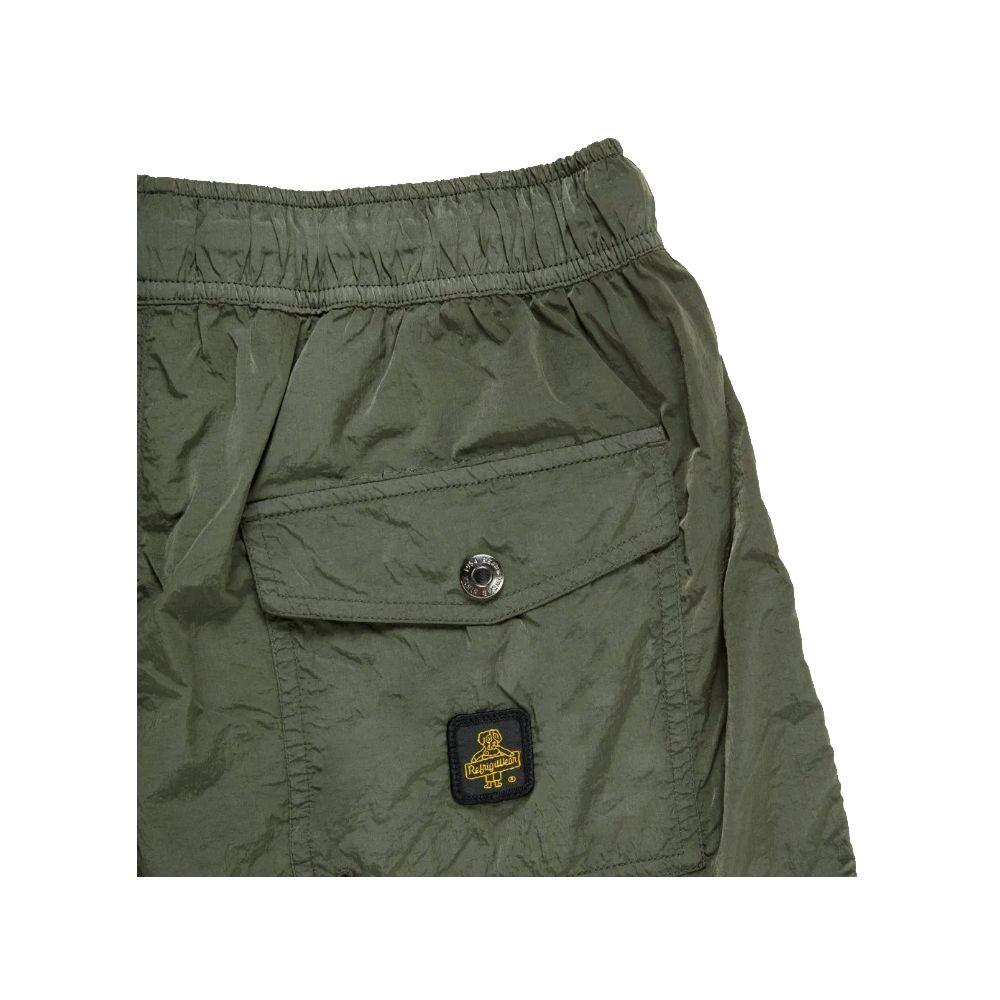 Refrigiwear Green Nylon Men Swim Trunk - Arichezz.store