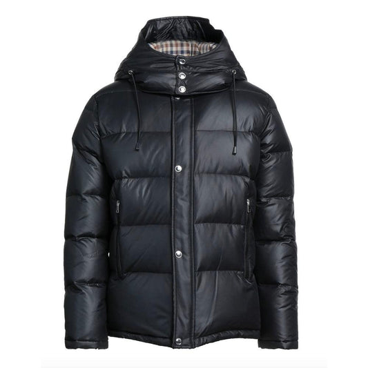 Aquascutum Black Polyester Men Jacket - Arichezz.store