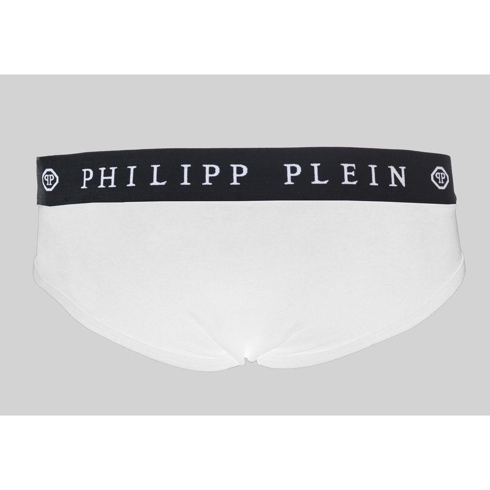 Philipp Plein White Cotton Men Boxer Short - Arichezz.store