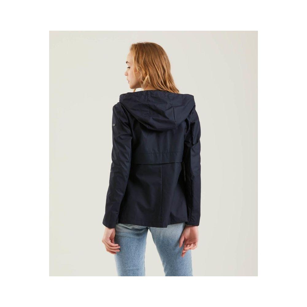 Refrigiwear Blue Polyester Women Jacket - Arichezz.store