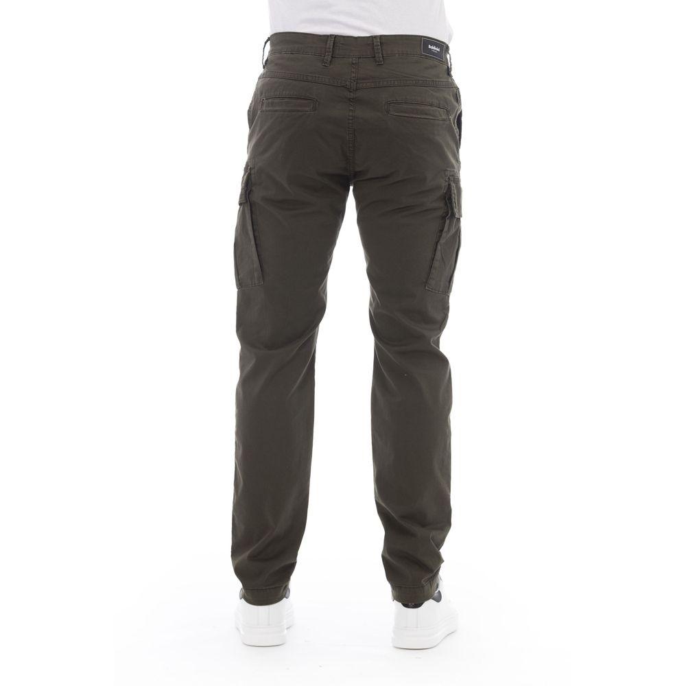 Baldinini Trend Army Cotton Men Cargo Trouser - Arichezz.store