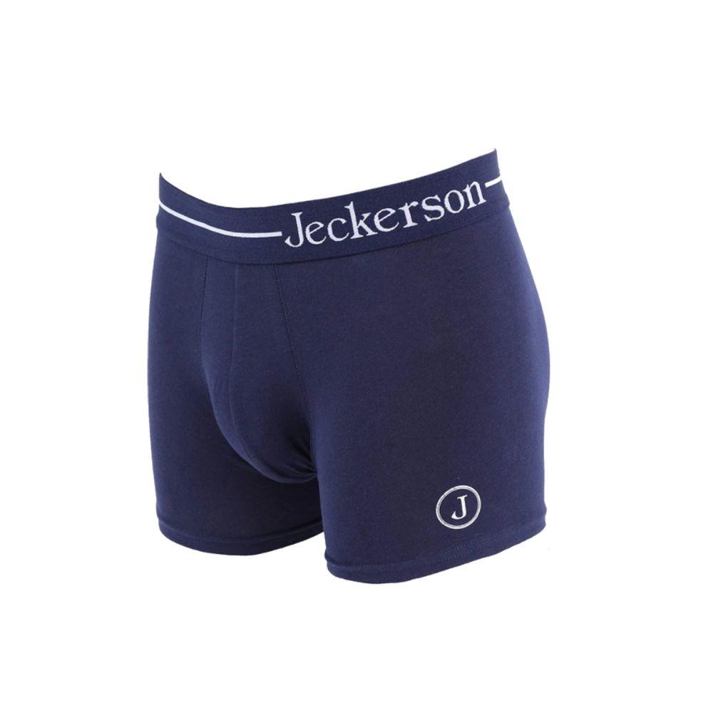 Jeckerson Blue Cotton Men Boxer - Arichezz.store