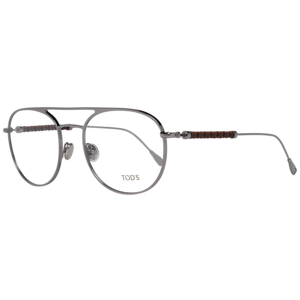 Tod's Silver Metal Men Optical Frames - Arichezz.store