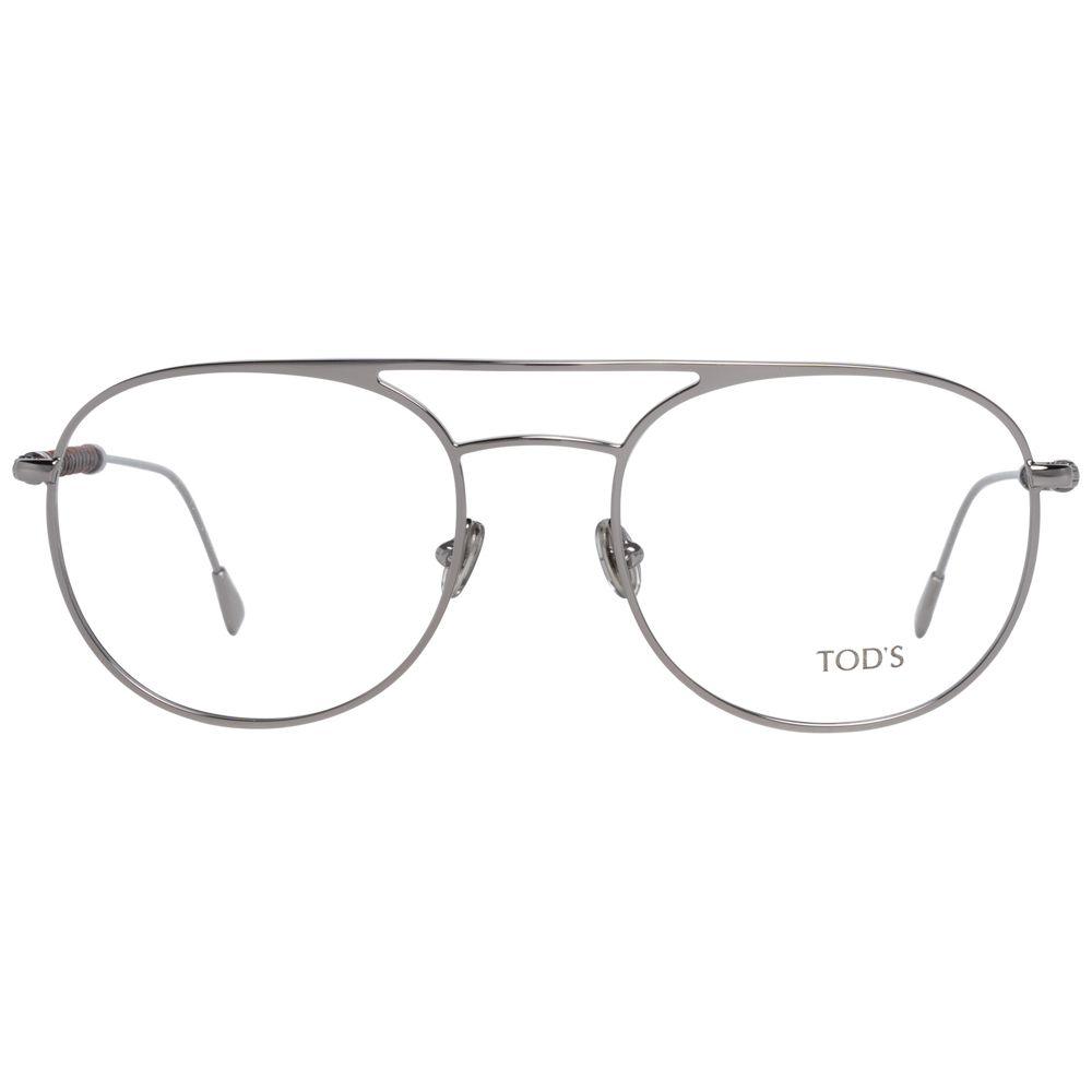 Tod's Silver Metal Men Optical Frames - Arichezz.store