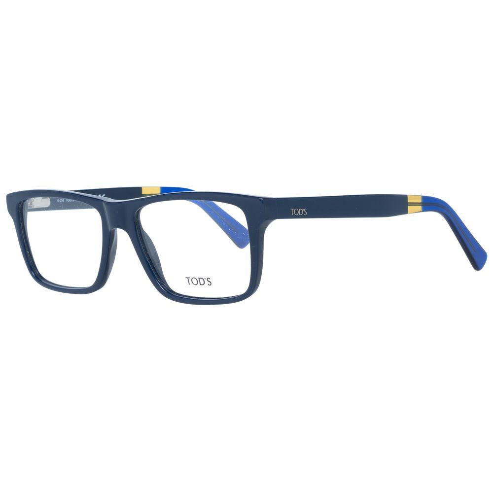 Tod's Blue Rectangle Men Optical Frames