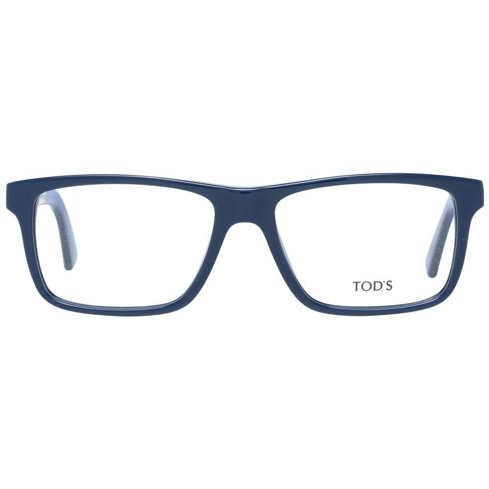 Tod's Blue Rectangle Men Optical Frames