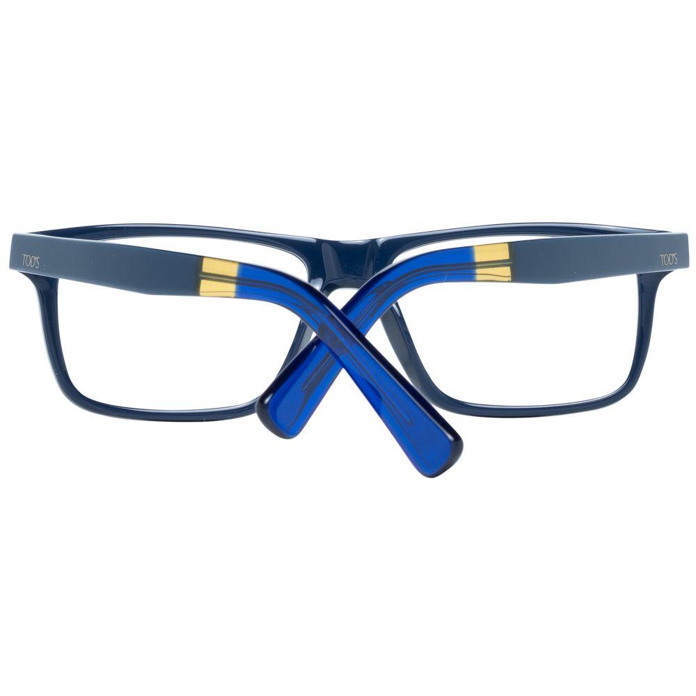 Tod's Blue Rectangle Men Optical Frames