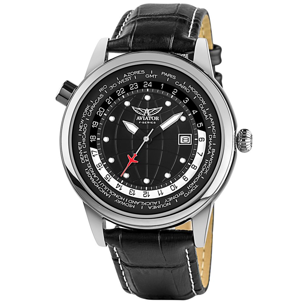 Aviator Silver Men Watch - Arichezz.store