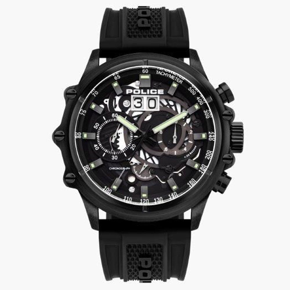 Police Black Men Watch - Arichezz.store