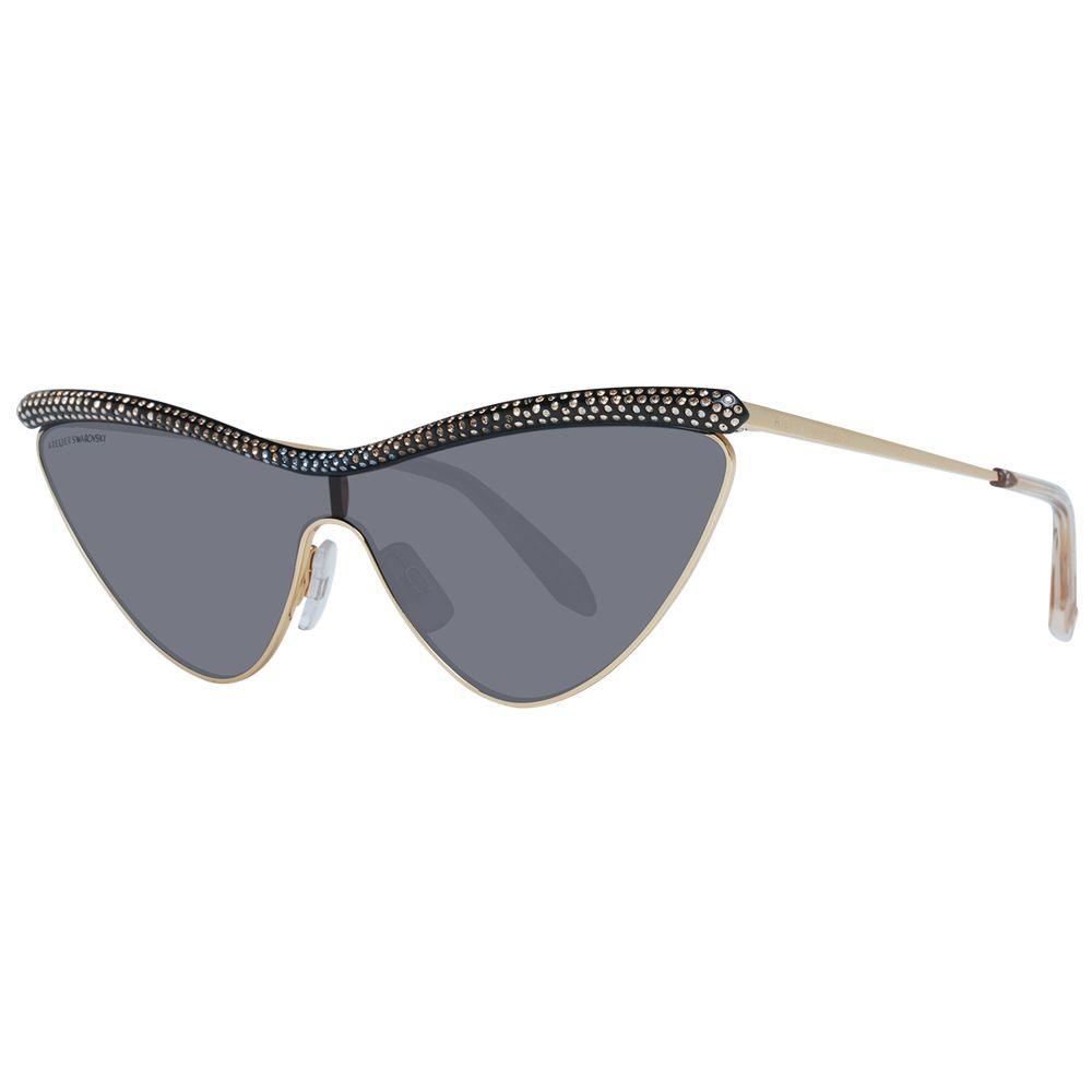 Atelier Swarovski Gold Women Sunglasses - Arichezz.store