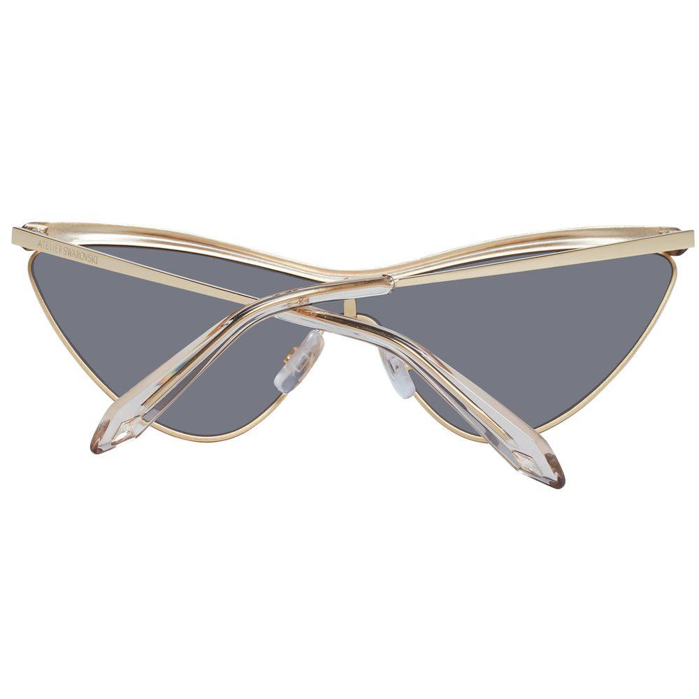 Atelier Swarovski Gold Women Sunglasses - Arichezz.store