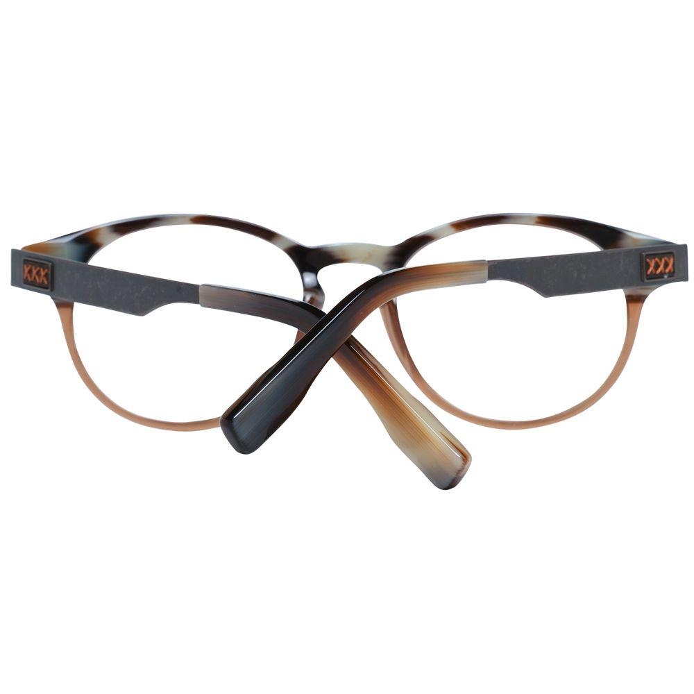 Zegna Couture Brown Men Optical Frames - Arichezz.store