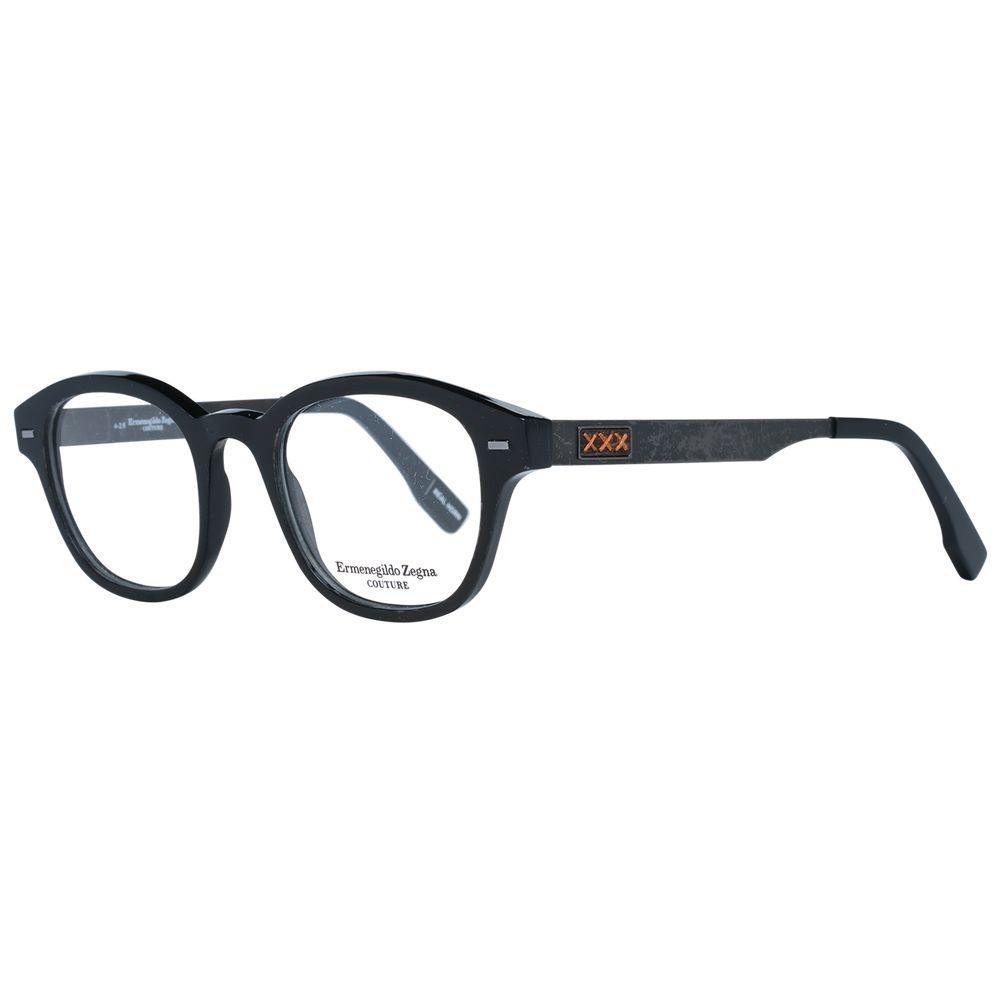 Zegna Couture Black Men Optical Frames - Arichezz.store