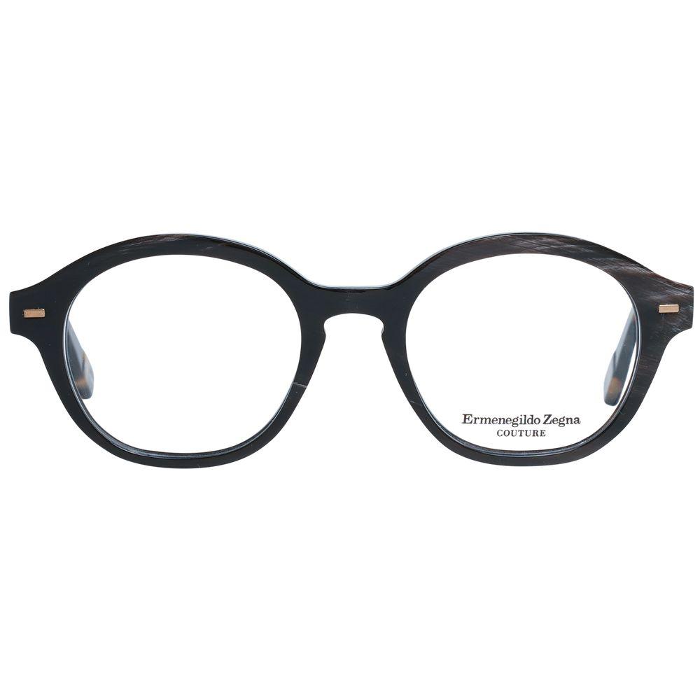 Zegna Couture Brown Men Optical Frames - Arichezz.store