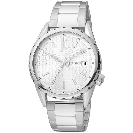 Just Cavalli Silver Men Watch - Arichezz.store