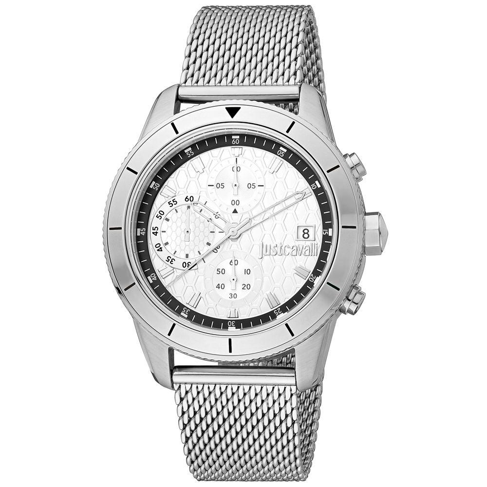 Just Cavalli Silver Men Watch - Arichezz.store