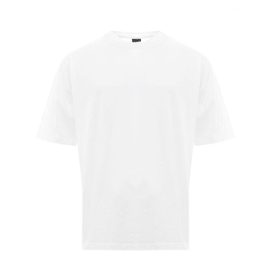 Paul & Shark White Cotton T-Shirt - Arichezz.store