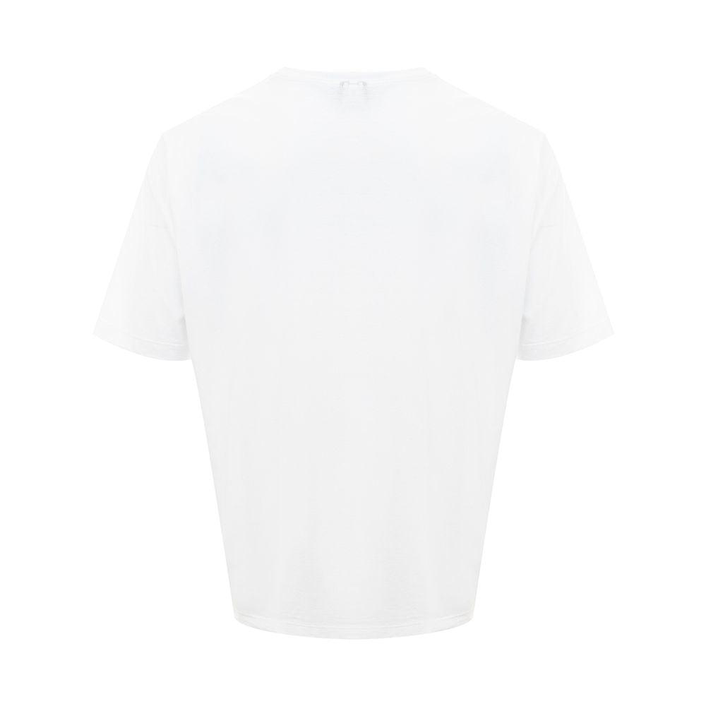 Paul & Shark White Cotton T-Shirt - Arichezz.store