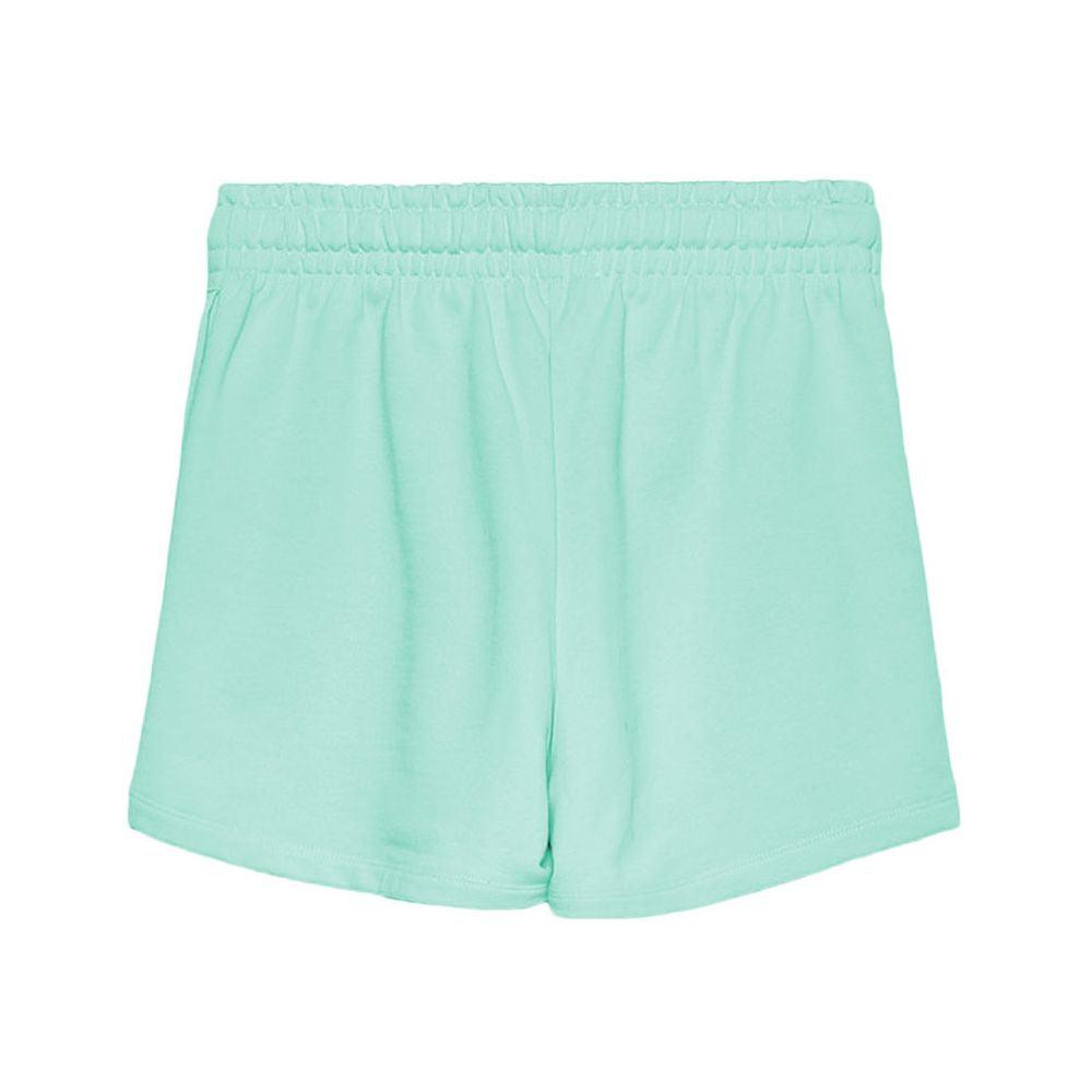 Hinnominate Green Cotton Fleece Shorts - Arichezz.store