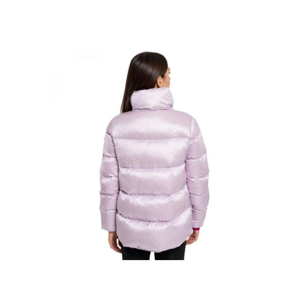 People Of Shibuya Purple Quilted Down Jacket - Arichezz.store