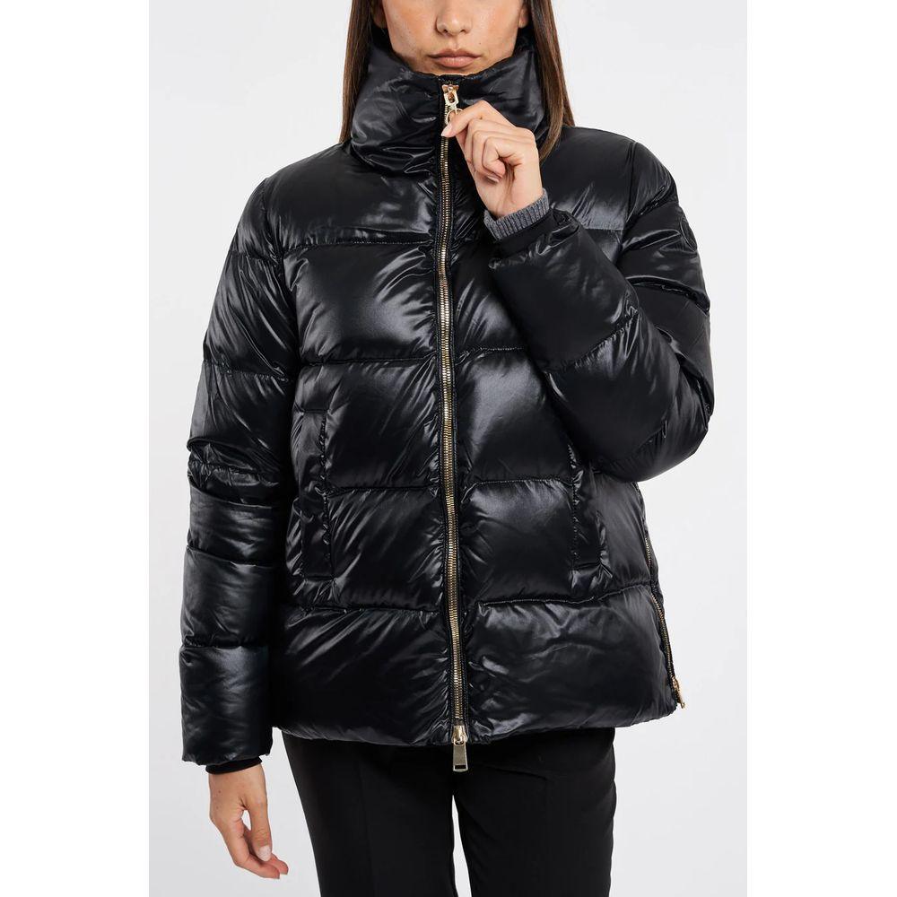 People Of Shibuya Black Quilted Down Jacket - Arichezz.store