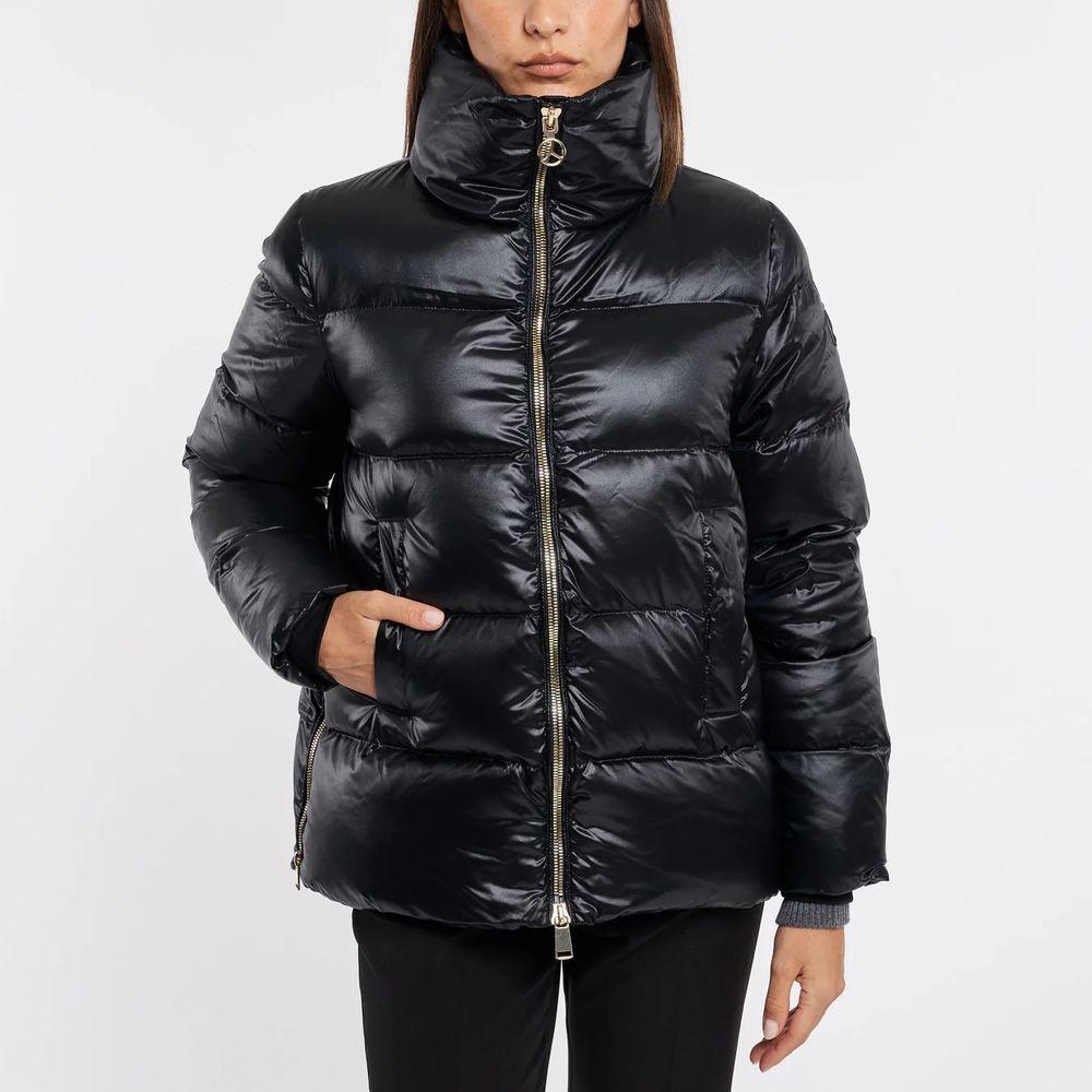 People Of Shibuya Black Quilted Down Jacket - Arichezz.store