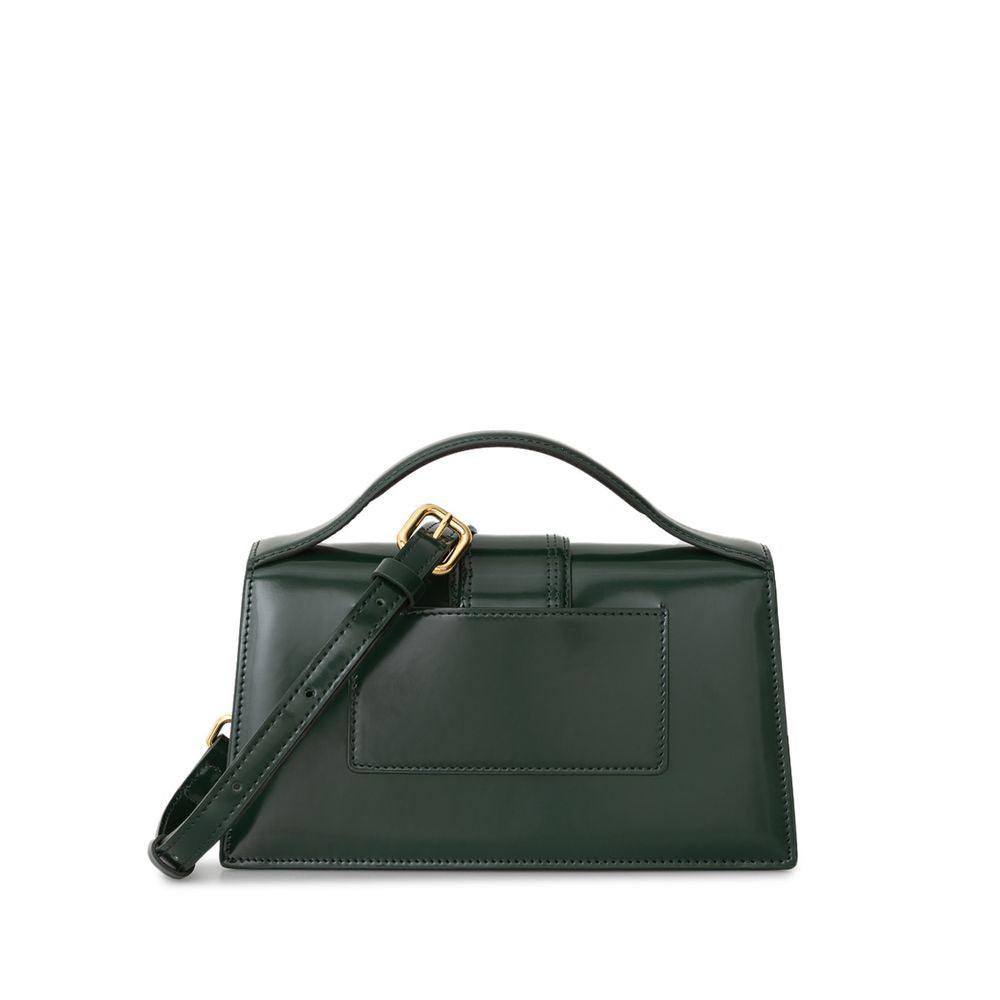 Jacquemus Green Leather Shoulder Bag - Arichezz.store