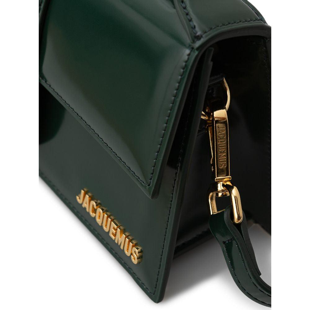 Jacquemus Green Leather Shoulder Bag - Arichezz.store