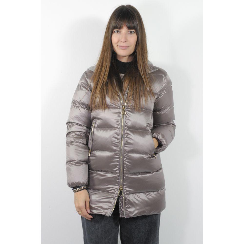 People Of Shibuya Gray Quilted Down Jacket - Arichezz.store