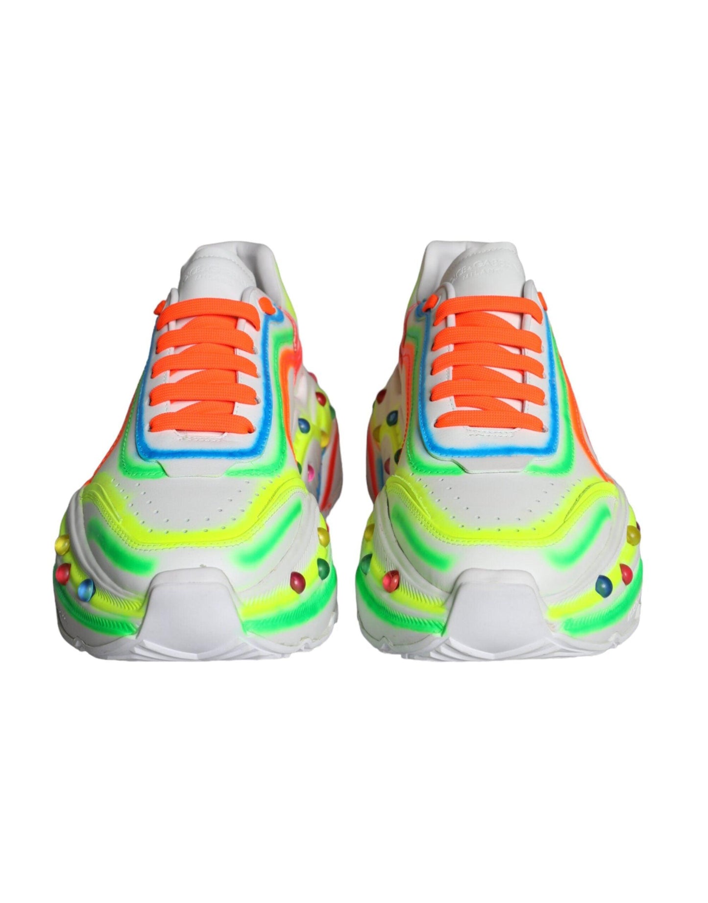 Dolce & Gabbana Multicolor Daymaster LED Lighted Sneaker Shoes - Arichezz.store