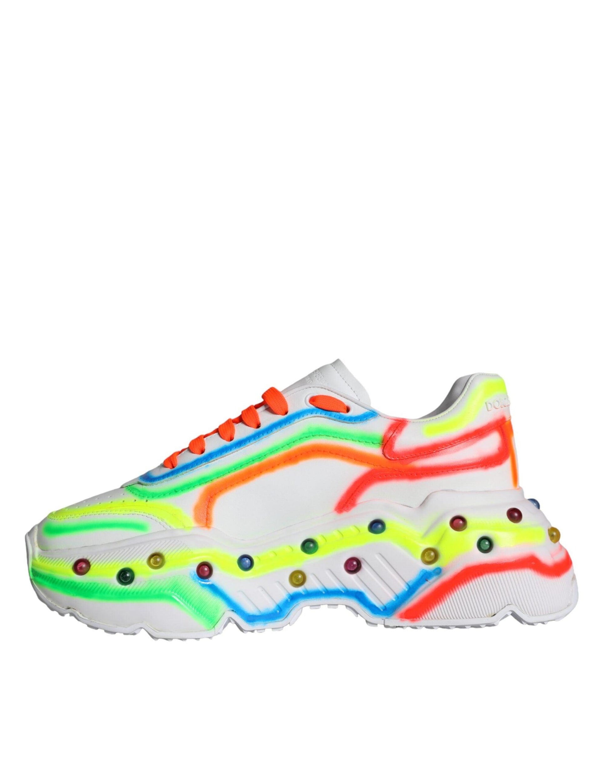 Dolce & Gabbana Multicolor Daymaster LED Lighted Sneaker Shoes - Arichezz.store