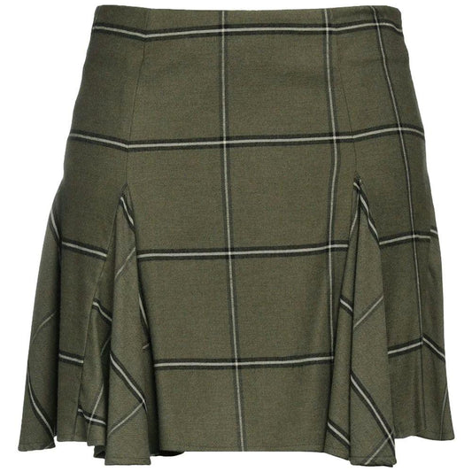 PINKO Green Viscose Skirt - Arichezz.store