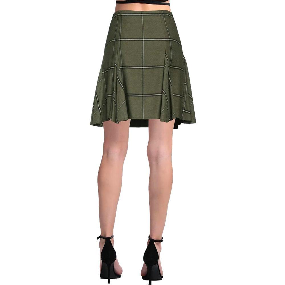 PINKO Green Viscose Skirt - Arichezz.store