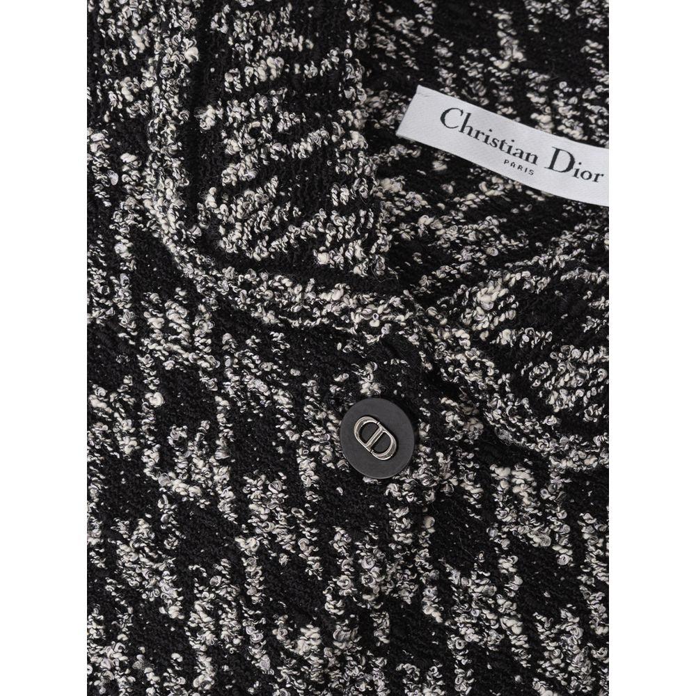 Dior Black Tweed Short Sleeve Jacket - Arichezz.store