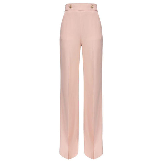 PINKO Pink Polyester Women Pant