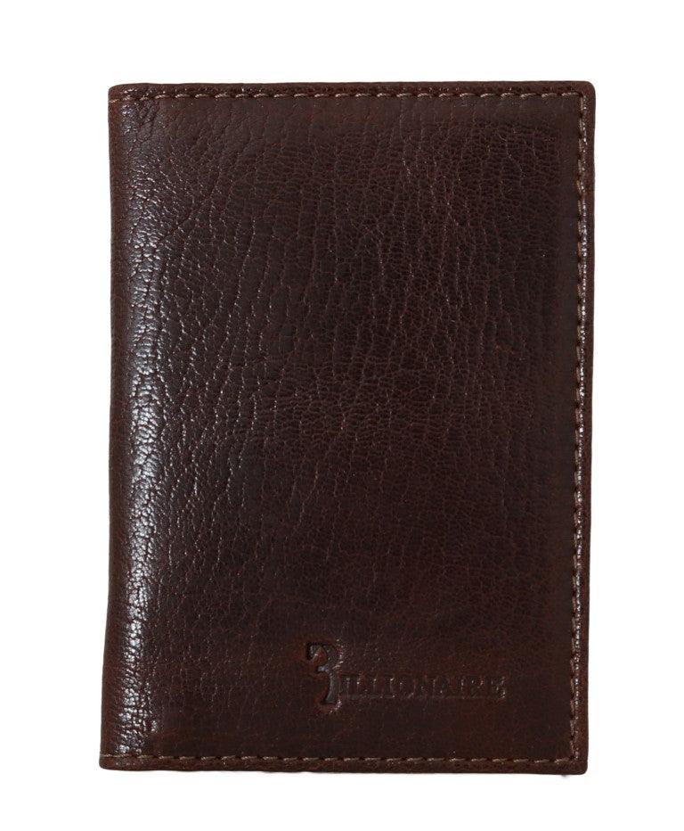 Billionaire Italian Couture Elite Moro Leather Men's Wallet - Arichezz.store