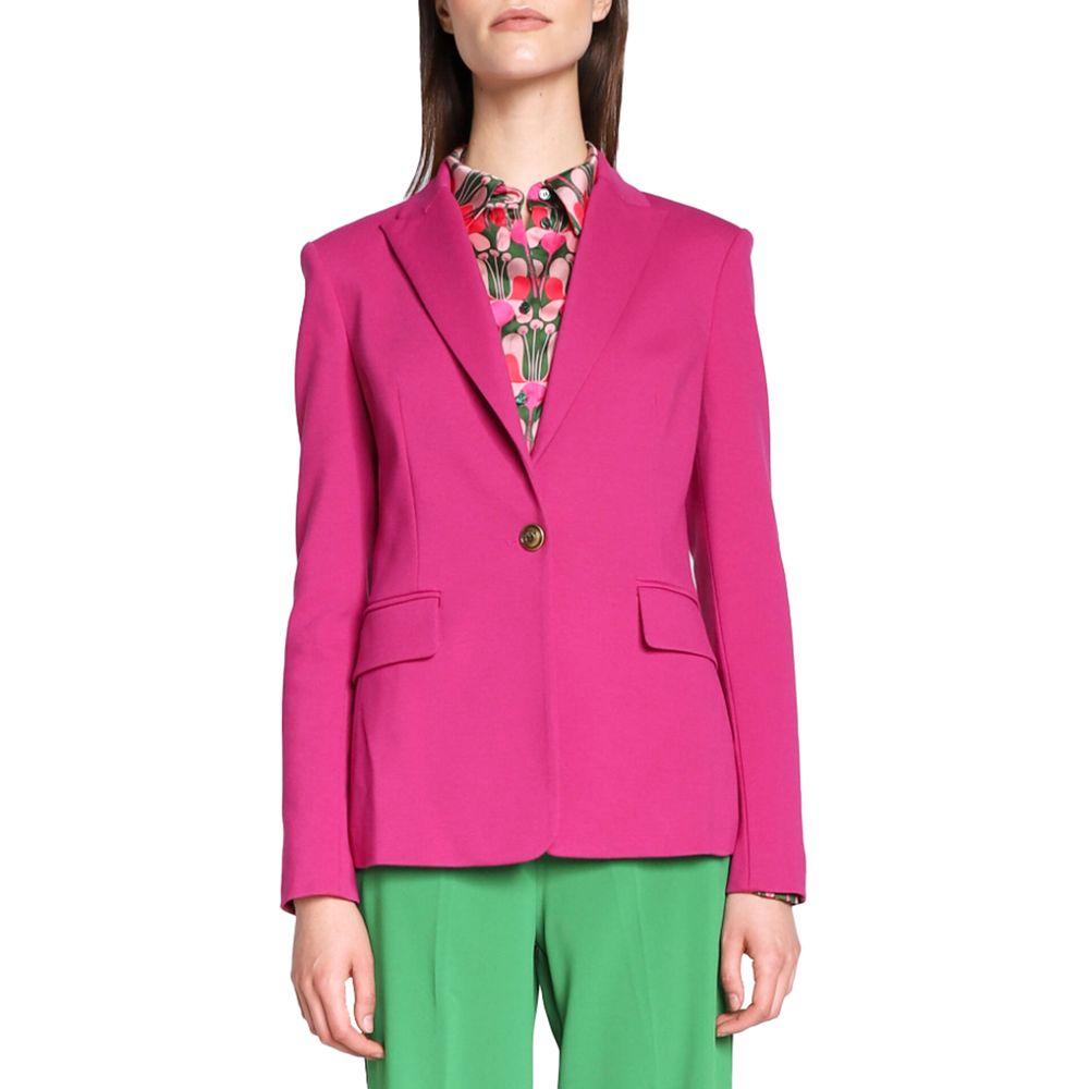 PINKO Fuchsia Viscose Blazer - Arichezz.store