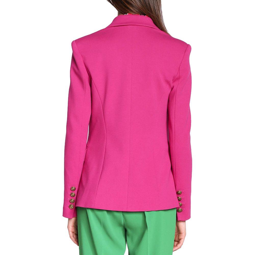 PINKO Fuchsia Viscose Blazer - Arichezz.store