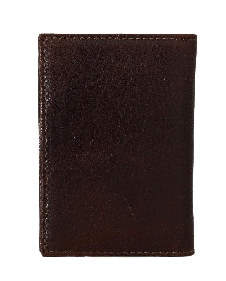 Billionaire Italian Couture Elite Moro Leather Men's Wallet - Arichezz.store