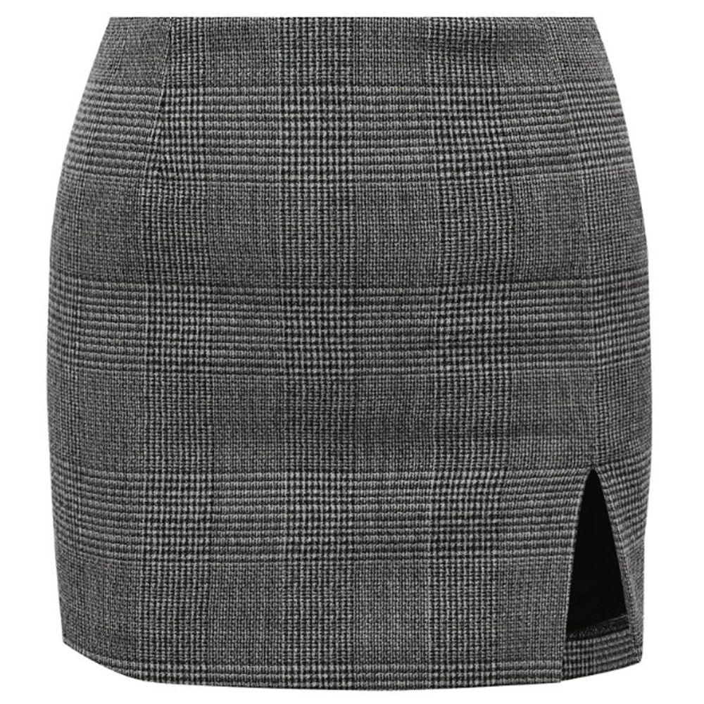 PINKO Black Wool Skirt - Arichezz.store