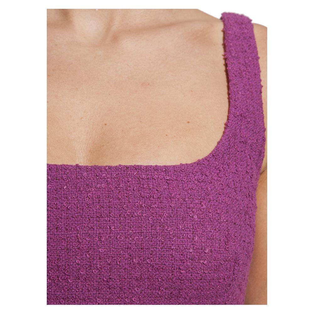 PINKO Purple Cotton Tops & T-Shirt - Arichezz.store