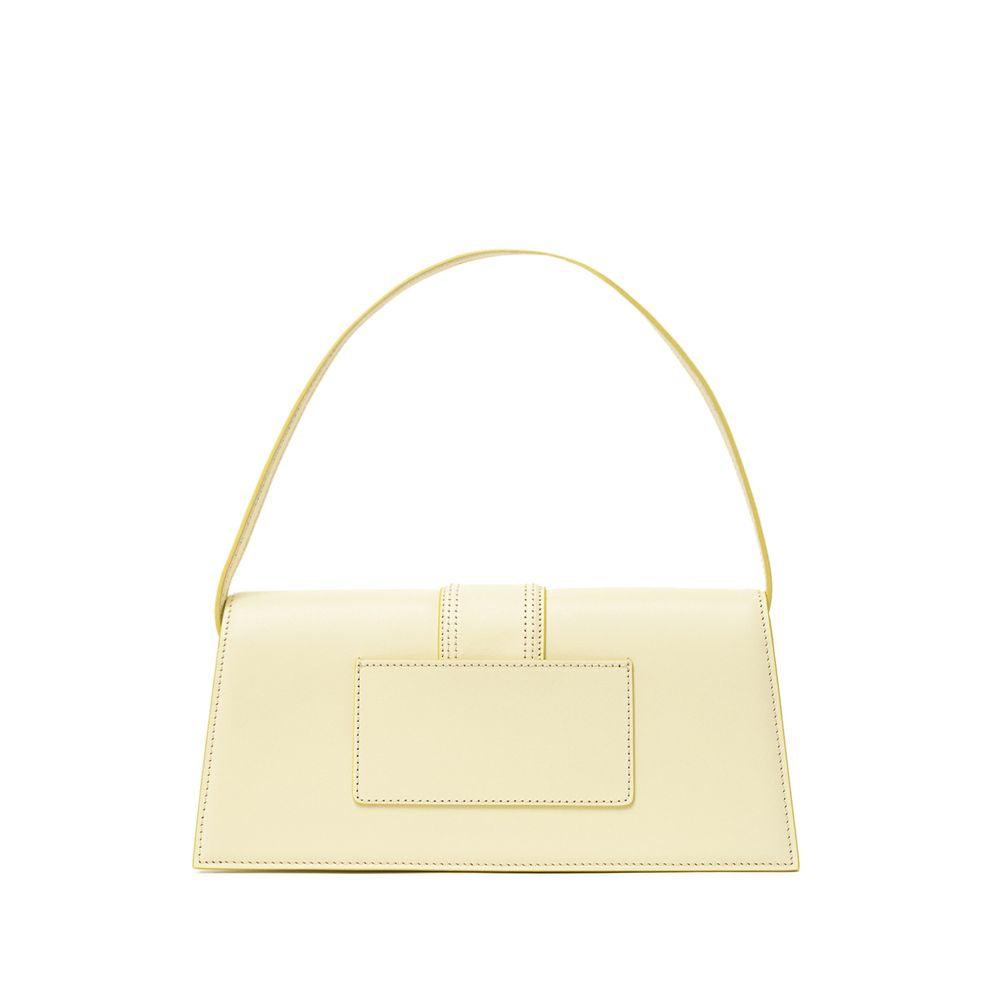 Jacquemus Yellow Leather Shoulder Bag - Arichezz.store