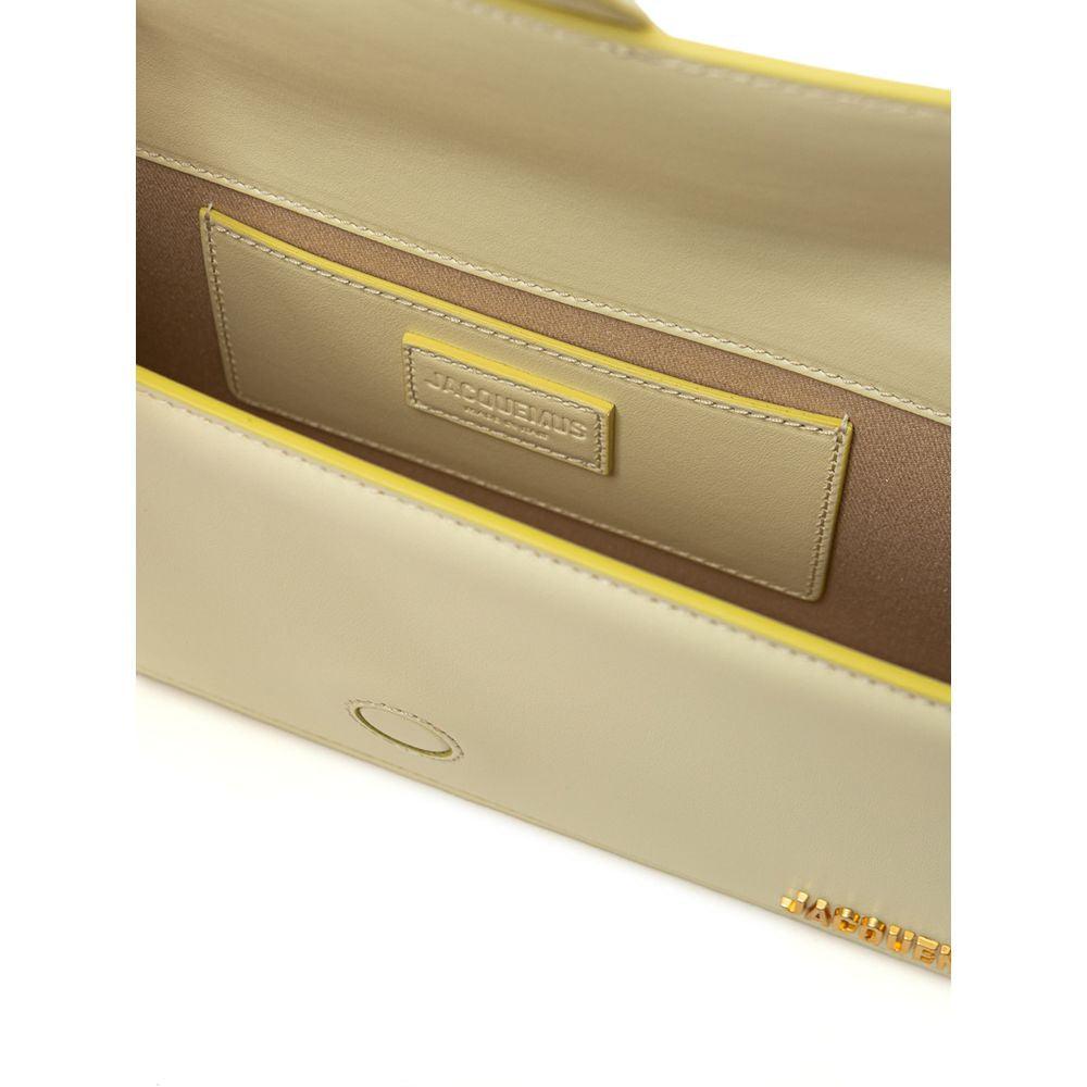 Jacquemus Yellow Leather Shoulder Bag - Arichezz.store