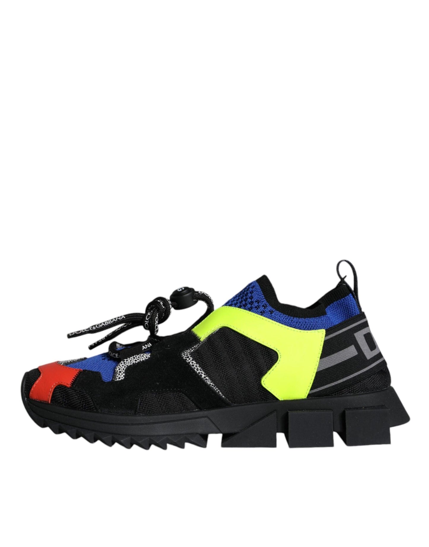 Dolce & Gabbana Multicolor Mesh Sorrento Trekking Sneakers Shoes - Arichezz.store