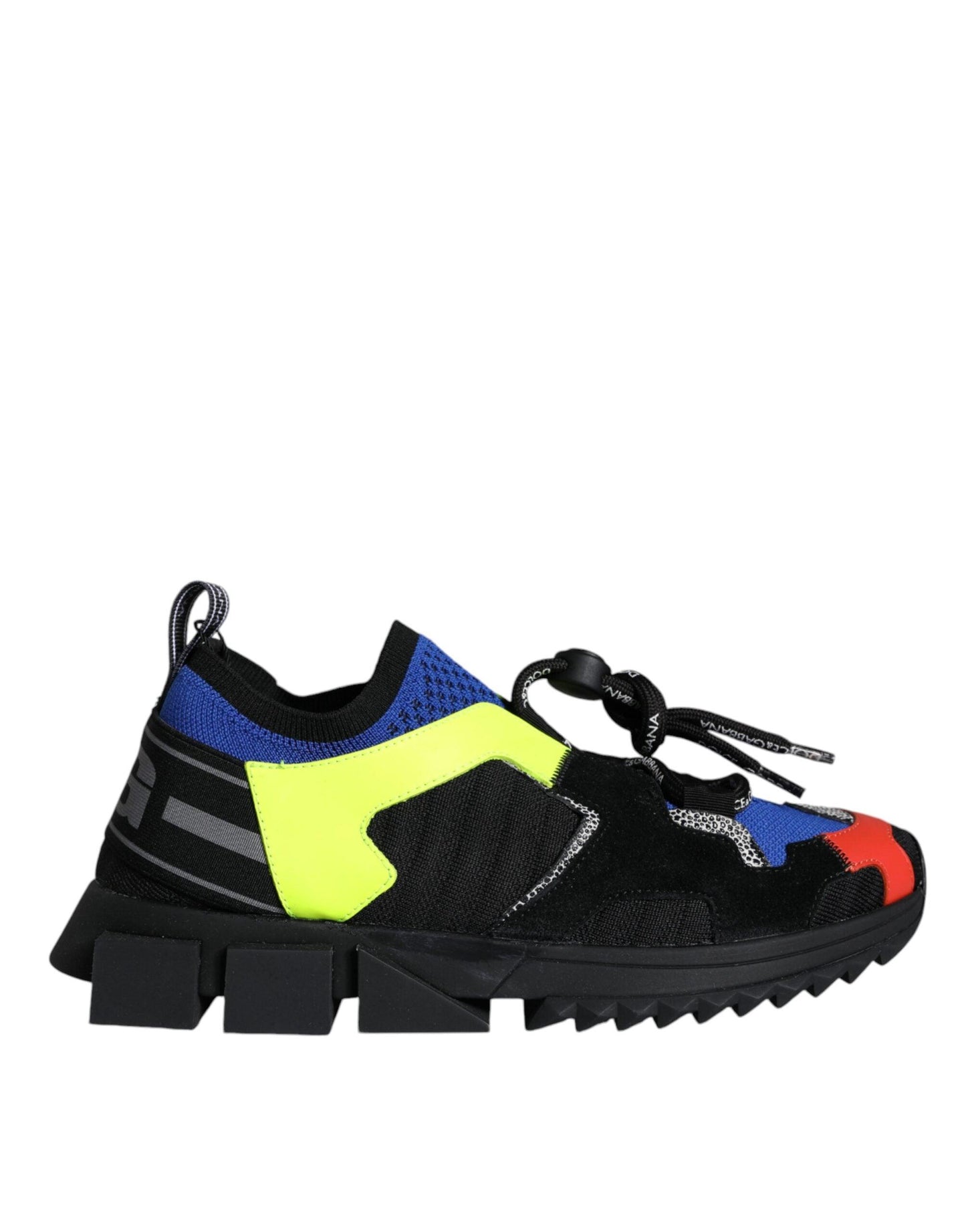 Dolce & Gabbana Multicolor Mesh Sorrento Trekking Sneakers Shoes - Arichezz.store