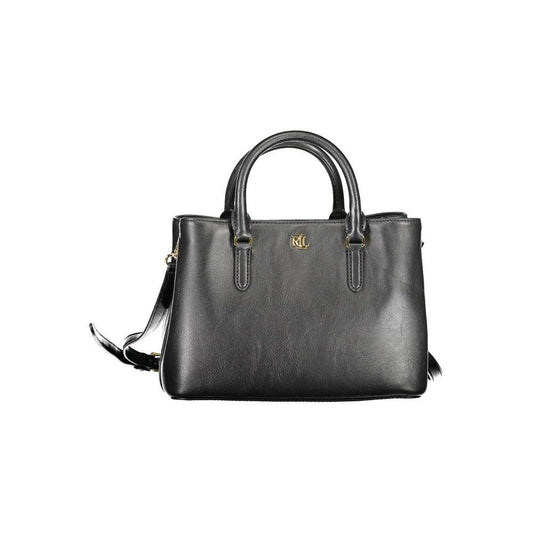 Ralph Lauren Black Leather Handbag - Arichezz.store