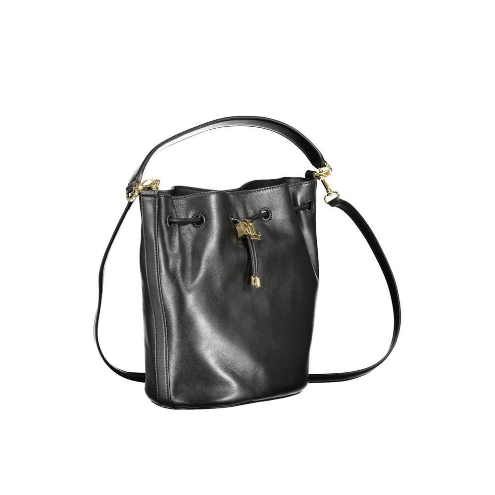 Ralph Lauren Black Leather Handbag - Arichezz.store