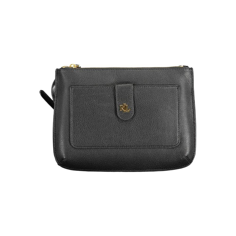 Ralph Lauren Black Leather Handbag - Arichezz.store