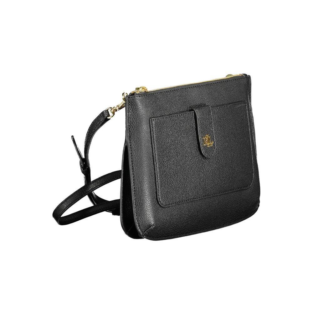 Ralph Lauren Black Leather Handbag - Arichezz.store