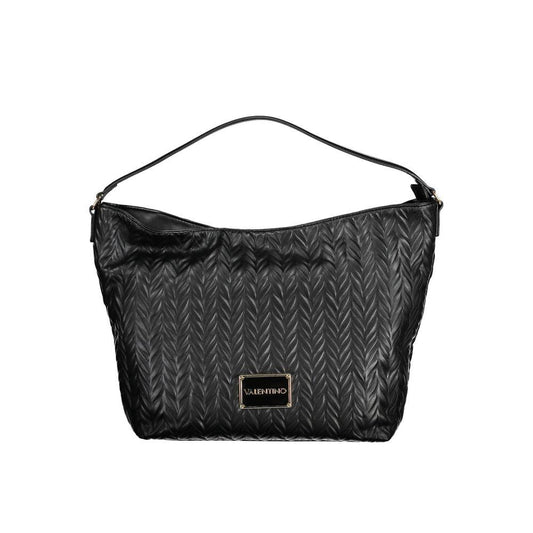 Valentino Bags Black Polyethylene Handbag - Arichezz.store